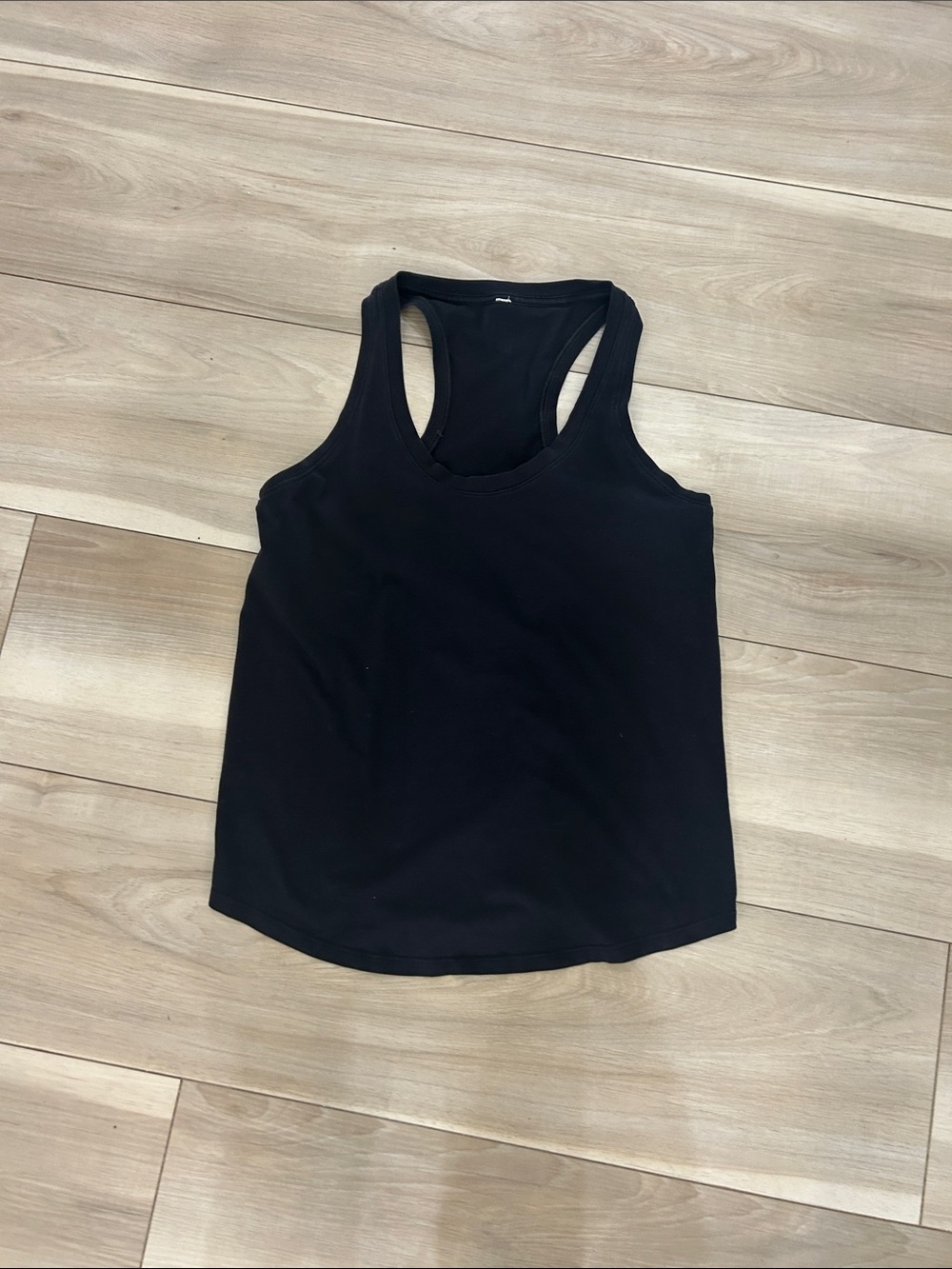 lululemon athletica Black Racerback Tank Top